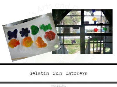Gelatin Sun Catchers
