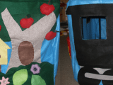 Felt Play Tent–FINISHED!!!! Very picture&nbsp;HEAVY!