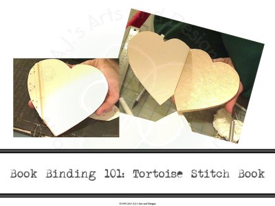 Book Binding 101: Tortoise Stitch Book