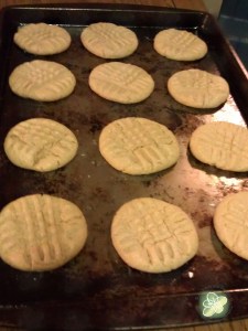 Gluten Free Peanut Butter Cookies