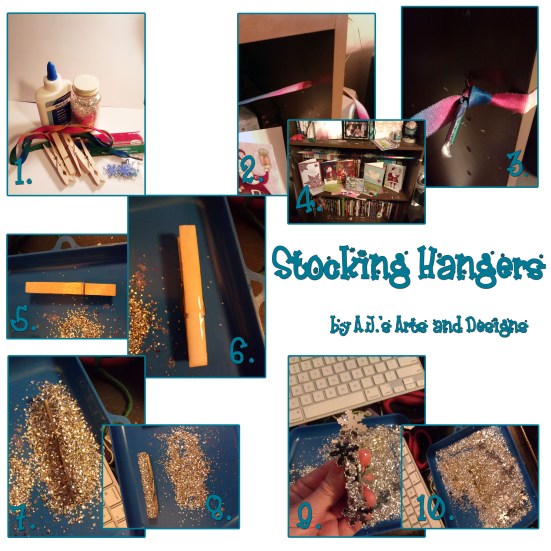Step by Step Stocking Hangers