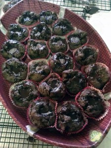 My cupcake in my football platter (I got that at the Dollar Store seven years ago - I wish I would have bought a couple more!)