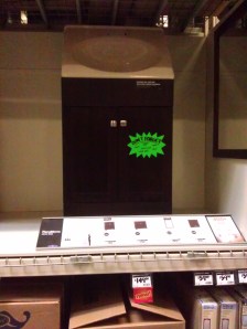 The vanity we also got the matching cabinet and shelf.