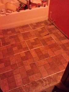 I laid it out to see exactly how well it would work and what it would look like