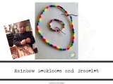 Rainbow Necklaces and Bracelets